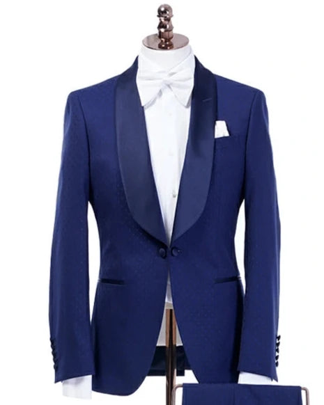 Blue Tuxedo, Two-Piece