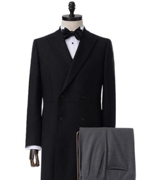 Black Tuxedo Overcoat