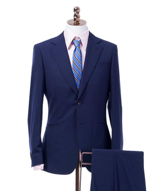 Navy Blue Two-Piece Winter Suit