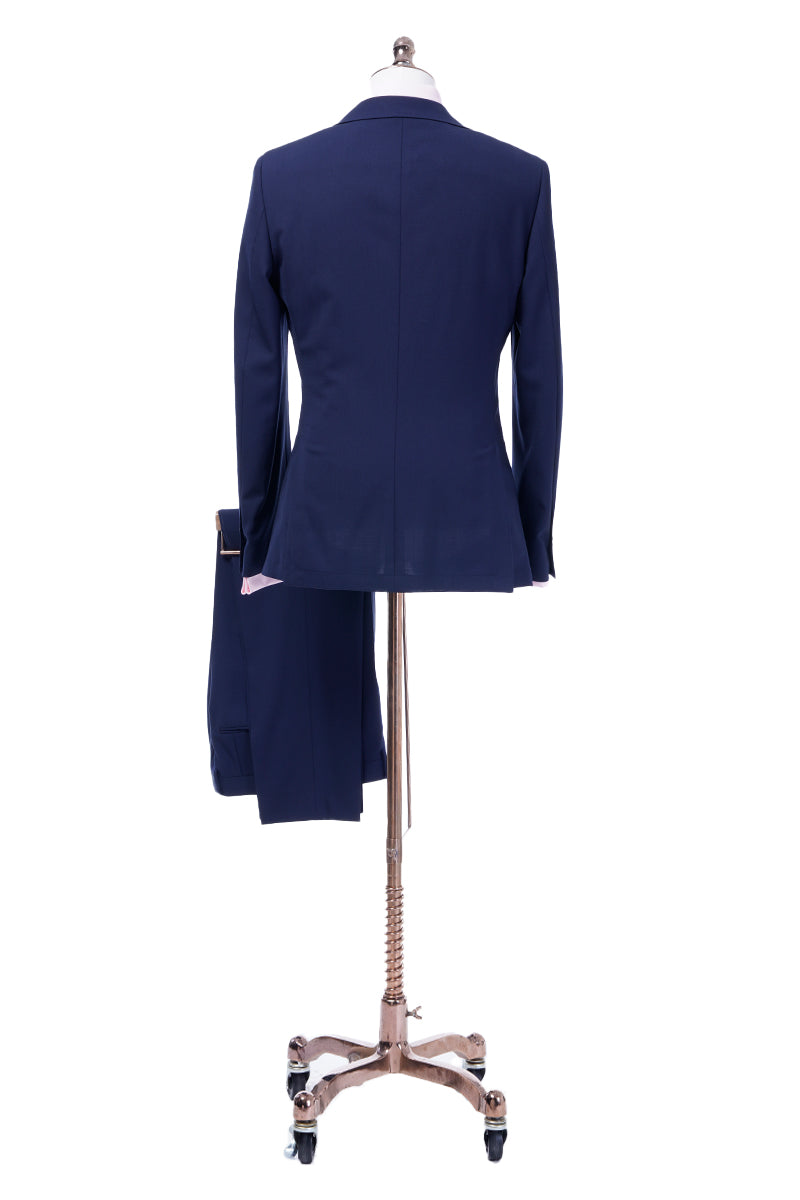 Navy Blue Two-Piece Winter Suit