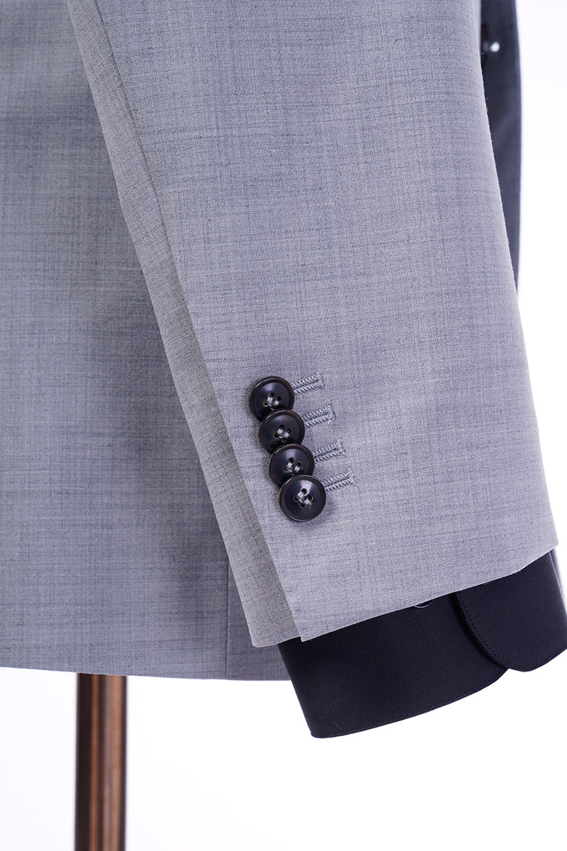 Light Gray Three-Piece Suit
