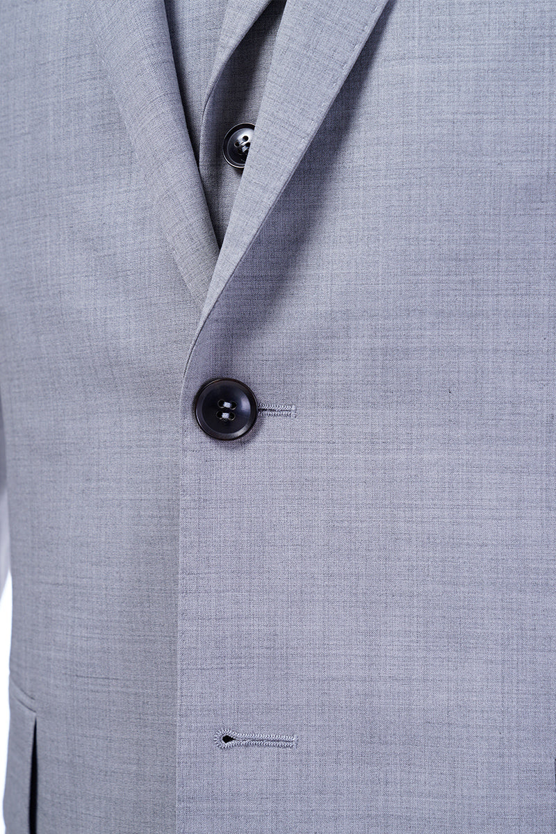 Light Gray Three-Piece Suit