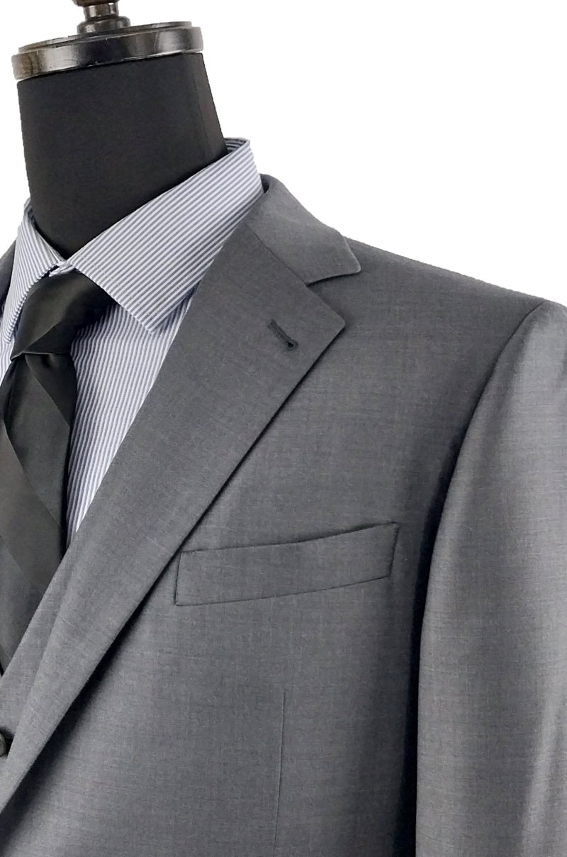 Three-Piece Gray Suit
