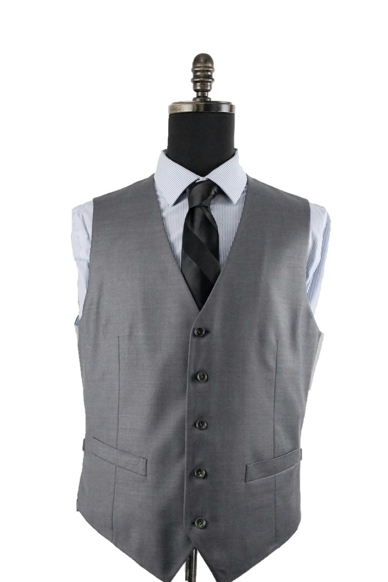 Three-Piece Gray Suit