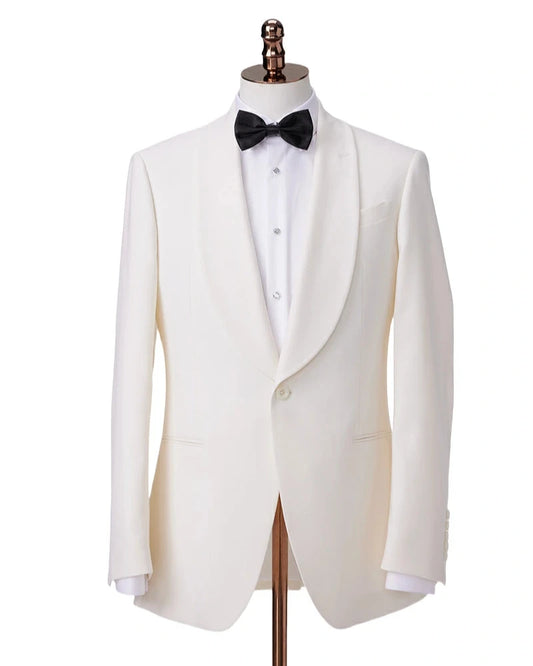 White Two-Piece Tuxedo