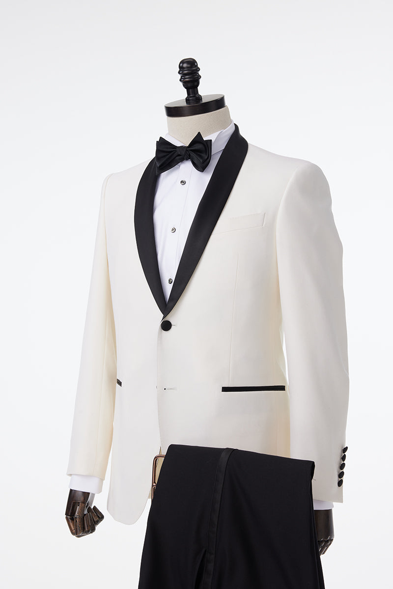 White Tuxedo Jacket