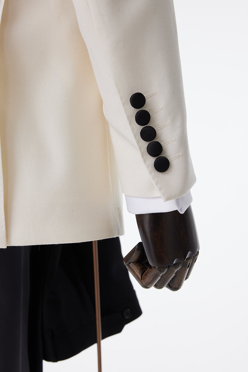 White Tuxedo Jacket