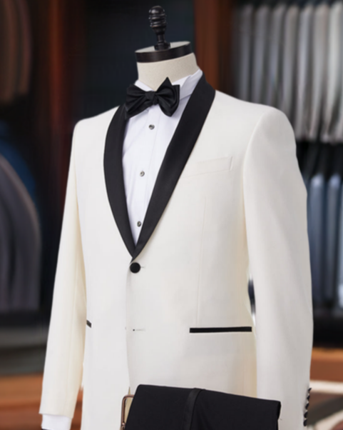 White Tuxedo Jacket